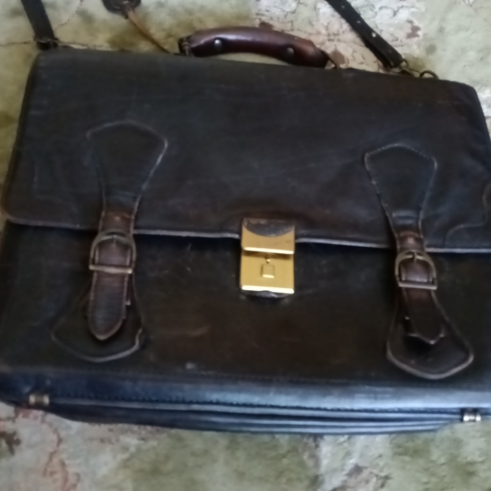 Vintage renwick briefcase bag